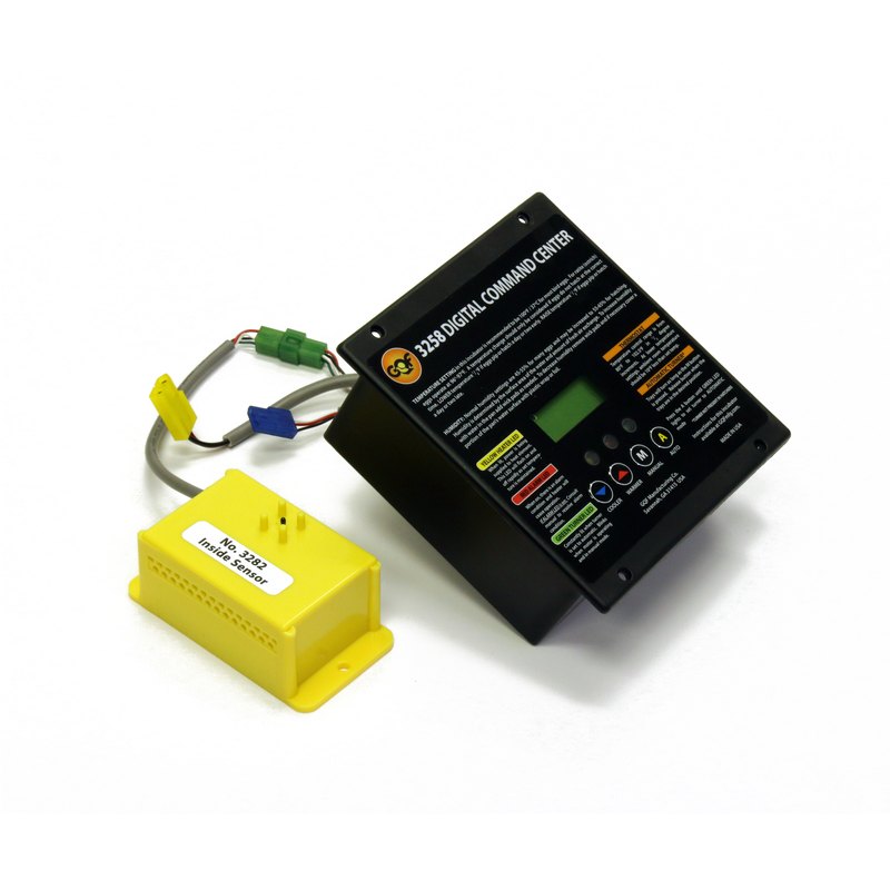 GQF Model 3258 DIGITAL COMMAND CENTER INCLUDES 3282 INSIDE SENSOR CALI