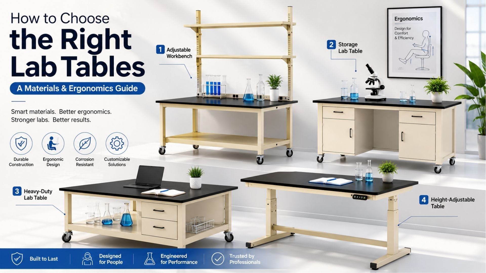 Lab Tables Guide: Choose the Best Laboratory Tables & Benches