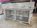 Reconditioned Fisher Hamilton 8 foot fume hood package with dual vertical sash - Government Lab Enterprises