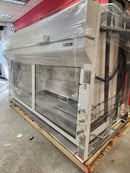 Reconditioned Fisher Hamilton 8 foot fume hood package with dual vertical sash - Government Lab Enterprises