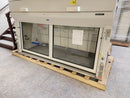 Reconditioned Fisher Hamilton 8 foot fume hood package with dual vertical sash - Government Lab Enterprises