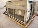 Reconditioned Fisher Hamilton 8 foot fume hood package with dual vertical sash - Government Lab Enterprises