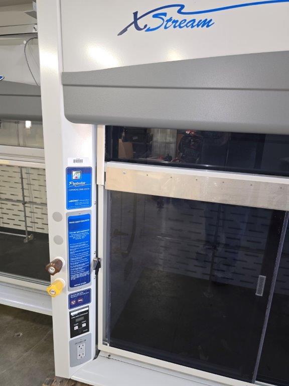 8 foot fume hood package | Labconco Protector XStream (Refurbished)-Smoked out Glass Sash