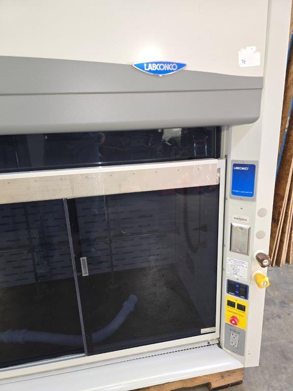 8 foot fume hood package | Labconco Protector XStream (Refurbished)-Smoked out Glass Sash