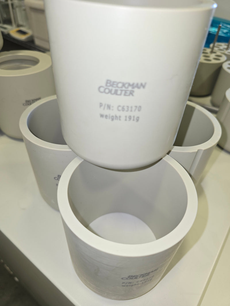 Beckman Coulter C63170 500 bottle bucket adapters Set of 4