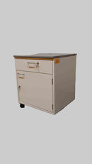 24" mobile cabinet with 1 drawer/1 door and resin top-Government Lab Enterprises, LLC.