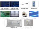 NSF Certified Class II Type B2 4 foot Biological Safety Cabinet with Stand (Total Exhaust) - Government Lab Enterprises