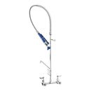 43 inch Stainless Steel Two compartment sink (18"x18"x14"D) with overhead faucet (NEW)