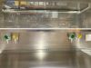 Telstar V100 6 foot vertical laminar flow hood with existing filters and rolling stand (pre-owned)