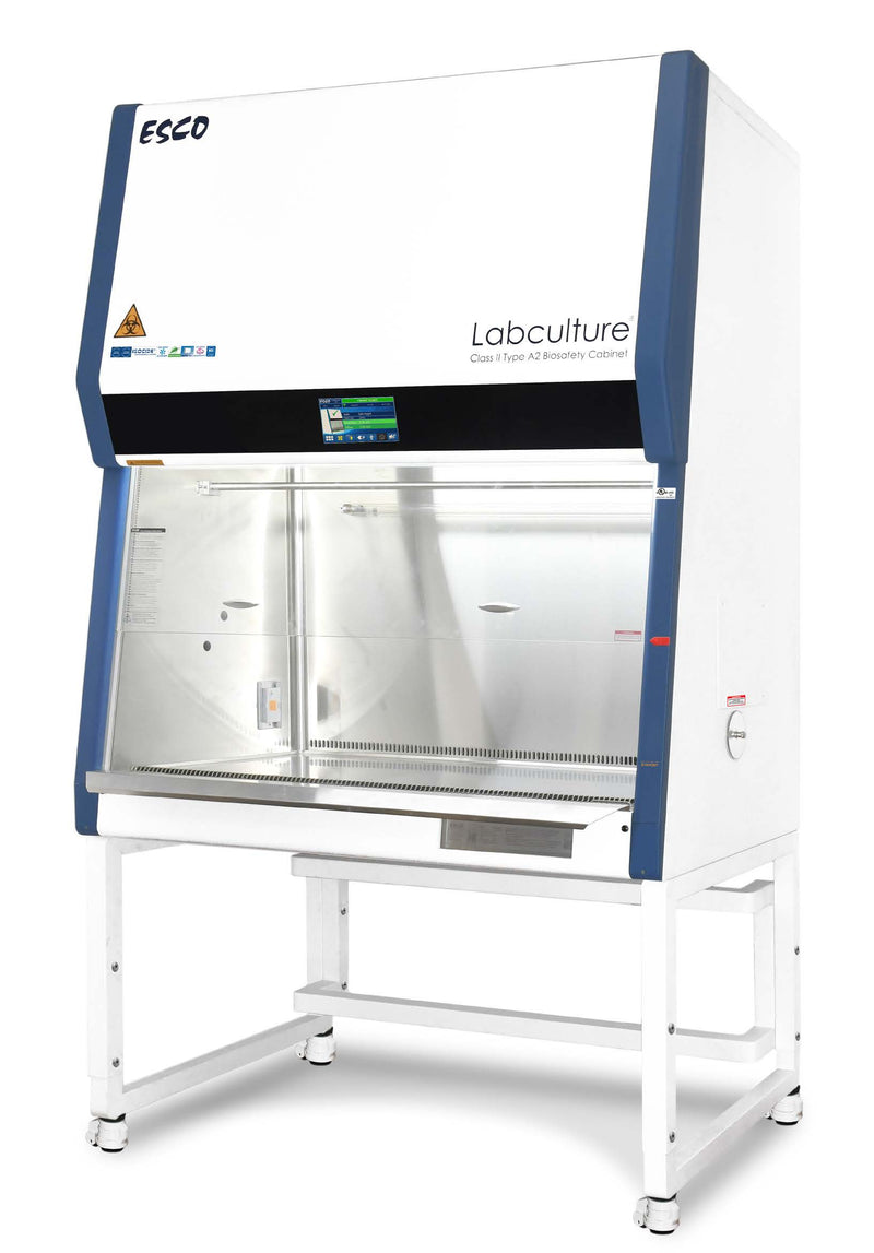 Esco Labculture Gen 4 Model LA2-3S9-G4-10"-Port Class II Type A2 3 foot Biosafety Cabinet with 10" sash opening, Ulpa Filters, UV Light, and Stand
