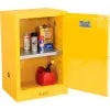 GI 12 gallon Flammable Storage Cabinet with Manual Close Door