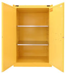 Securall A390 90 gallon Flammable Storage Cabinet with Self-Close, Self-Latch Safe-T-Doors - Government Lab Enterprises