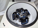 Beckman Coulter Allegra 6KR refrigerated kneewell centrifuge with rotor and microplate carrier buckets