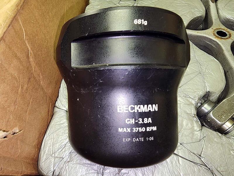 Beckman Coulter GH-3.8 rotor and buckets (4 x 750ml) (Pre-owned)