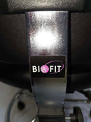 Biofit Elite Series desk height vinyl rolling lab chair | Model EES-L-RC-T-XF-XA-C-P28540