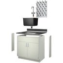 30" wide Metal Laboratory Sink Cabinet Package [custom]