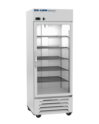 So-Low DH4-27GD Lab Pharmacy Refrigerator with Glass Door 27 cu. ft. 115V