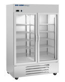 So-Low DH4-49GD Lab Pharmacy Refrigerator with Glass Double Door 49 cu. ft. 115V