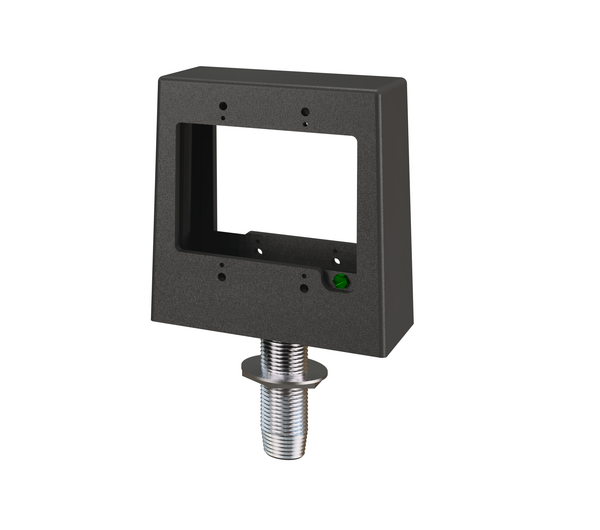 CLP E600WS Double Gang, Double Face Electrical Monument Box, Wrinkle black epoxy powder coated