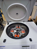 Eppendorf 5810R refrigerated bench top centrifuge with rotor