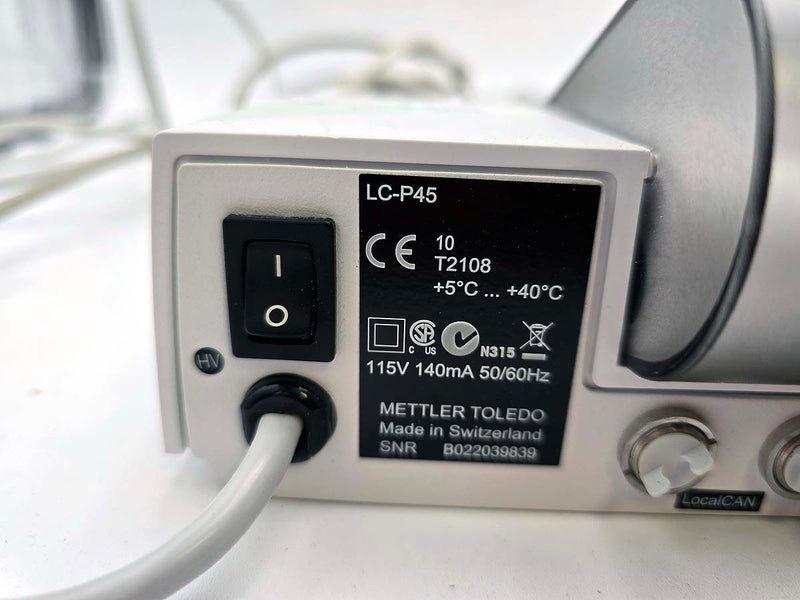 Mettler Toledo XS6002S toploading balance with printer (6100g x 0.01g) (Pre-owned)