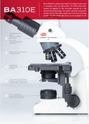 Motic BA310E Trinocular contrast compound microscope with 8MP camera package (NEW)