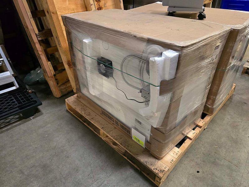 Mott Scientifix 42 inch vented pump storage cabinet with (2) pump trollies (New-in-box)