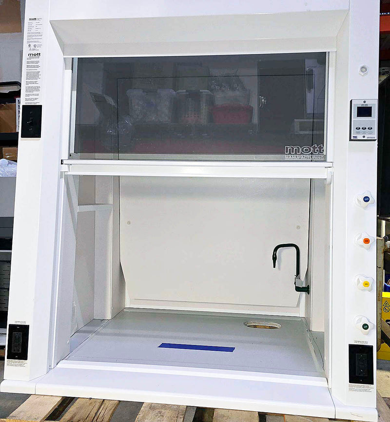 4 foot Mott Novoguard fume hood  | Government Lab Enterprises