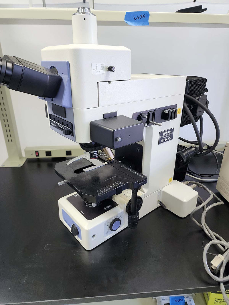 Phase contrast research microscope | Nikon Eclipse E800 (Pre-owned)