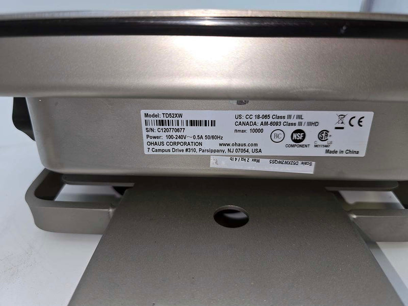 Washdown bench scale | Ohaus Defender 5000 (25kg x 1g) (Pre-owned)