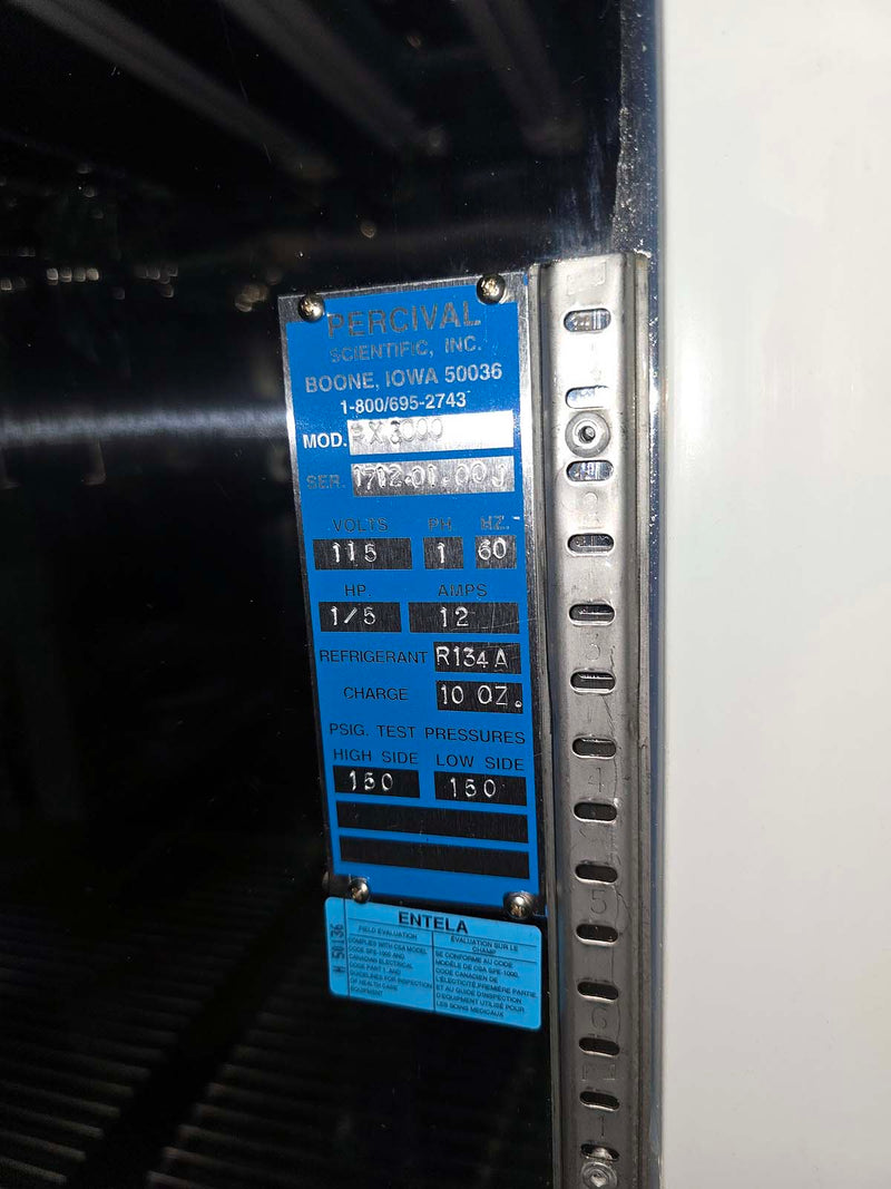 Percival RX3000 stability chamber (Pre-owned)