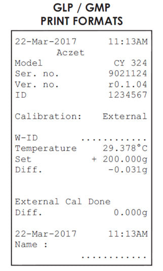 Aczet CY 723 Precision Balance (720g x 0.001g), LCD backlit display, GLP/GMP procedure