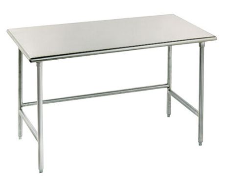 Stainless steel lab table:  60" x 36" 16 Ga. 304 Stainless steel (NEW) | QLSS3660-16-NS-304