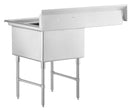 Quick Labs 50 inch SS sink with left drainboard | Government Lab Enterprises