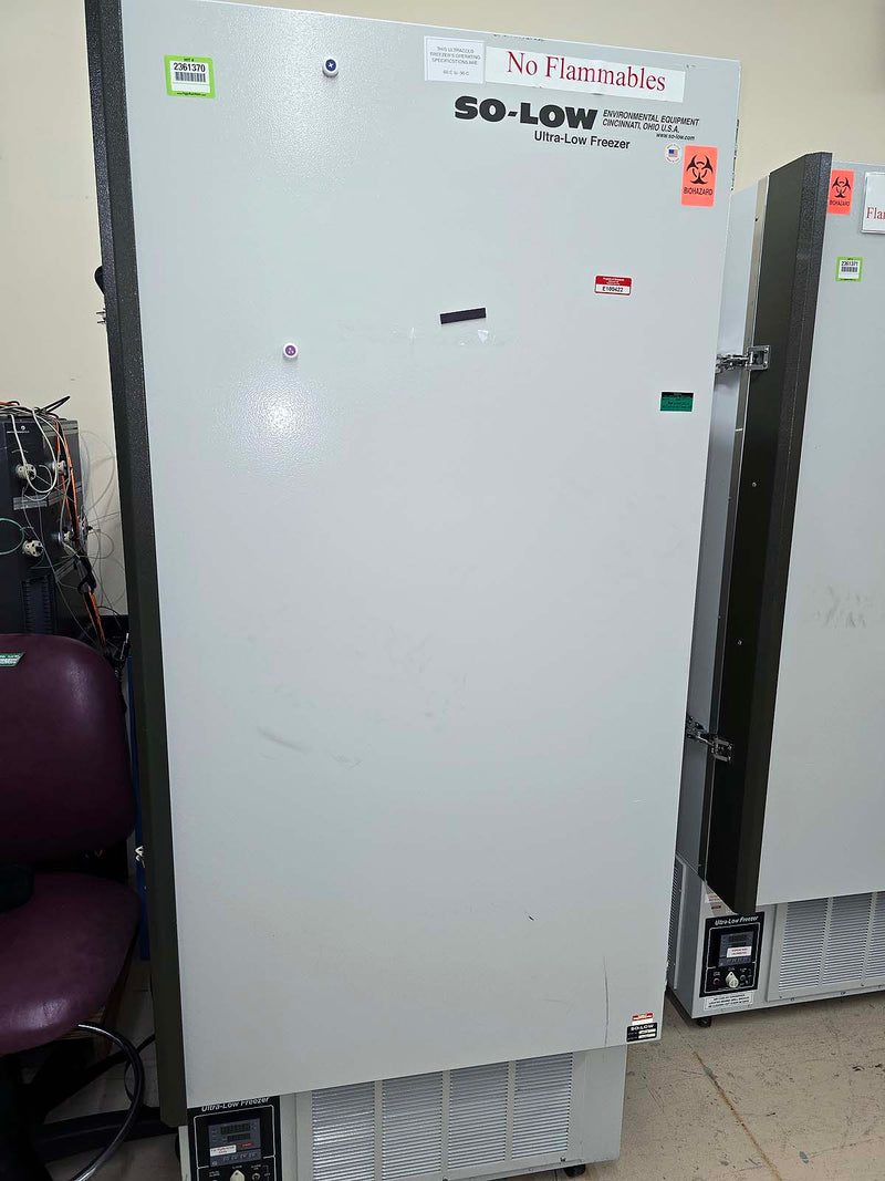 ULT -86C Upright Freezer 18 cu. ft. | So-Low U85-18 with LN2 backup package (Pre-owned)