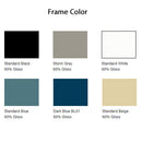 Quick Labs Benches Frame Color Chart-Government Lab Enterprises, LLC