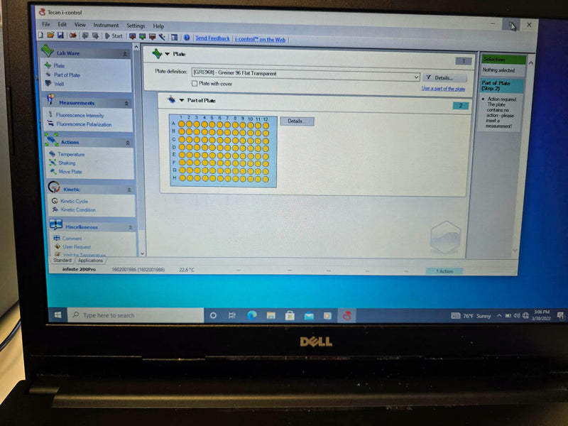 Tecan Infinite F200 PRO microplate reader | Government Lab Enterprises