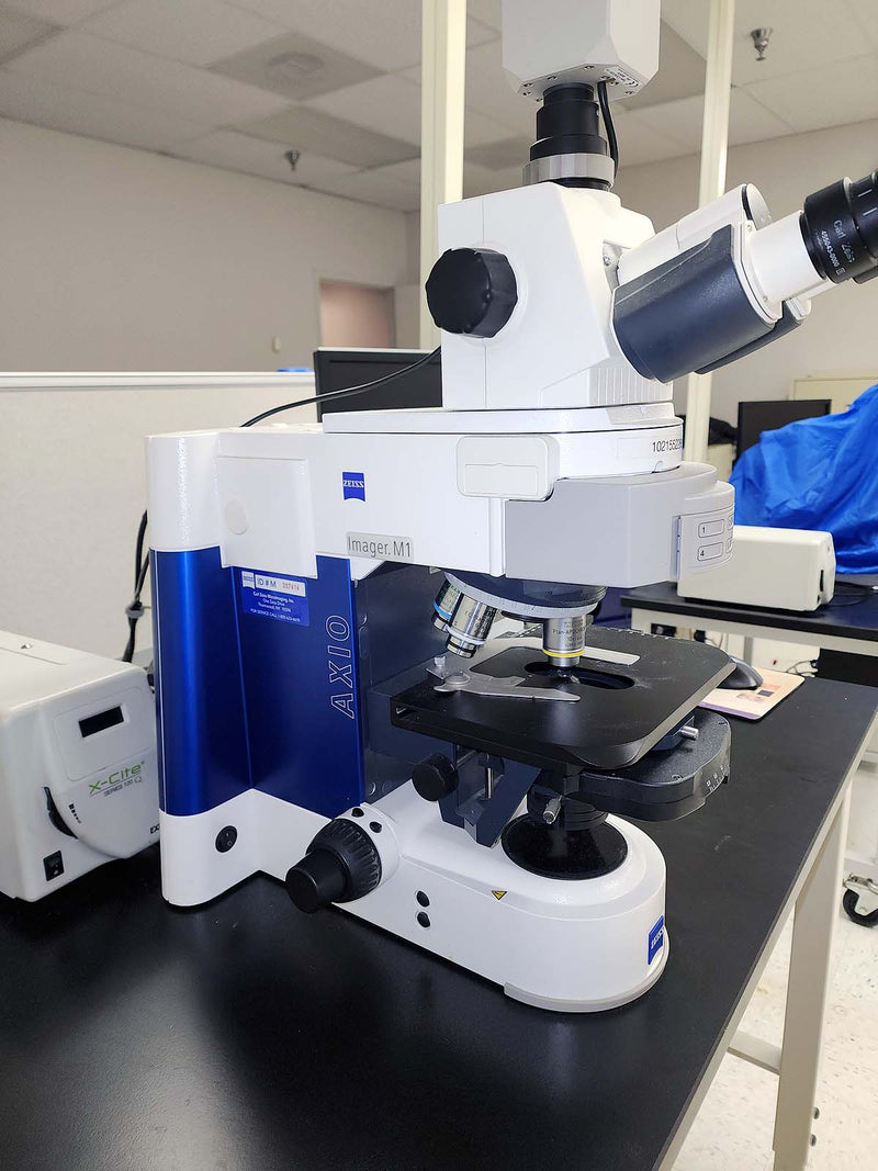 Zeiss Axio Imager M1 research compound fluorescent microscope (pre-owned)