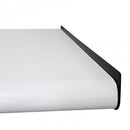 Quick Labs Edge Rails Ends Set (0.5" above the surface)  for 12" D Upper Shelf- QLER12D-C