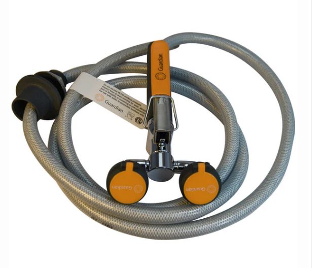 Guardian G5022 eyewash station, drench style, deck mounted, autoflow (NEW)