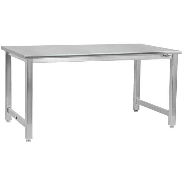 Stainless steel heavy duty lab table:  72"W x 36"D  16 Ga. 304 Stainless steel (NEW) | QLHSS3672-16-NS-304