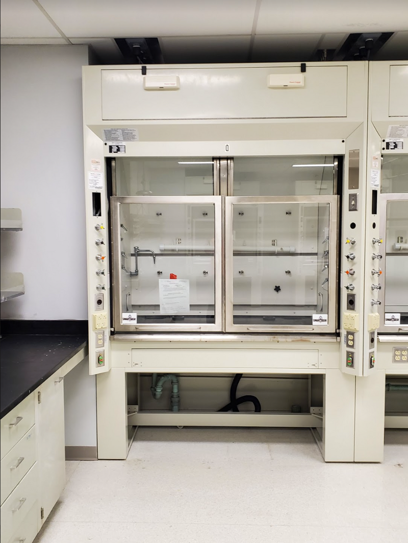 Reconditioned 6 foot JMP Flex 72 Over-sized chemical fume hood package (Extra deep and tall)