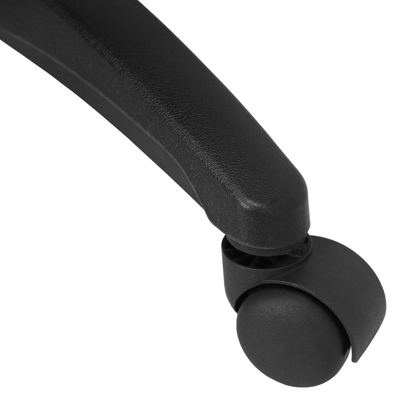 Rolling lab stool| Desk height with vinyl seat -1 lever- adjustable height (16" to 21")