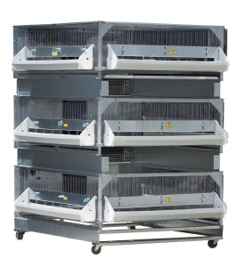 GQF Model 0703 Brooder, Poultry, 2 Expanded Grow Pens, Base and Caster