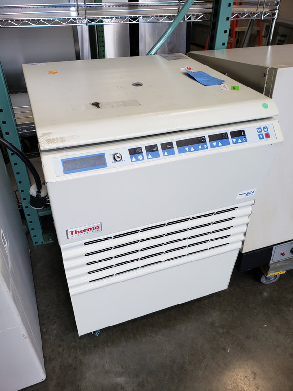 Sorvall RC-4 refrigerated floor model centrifuge with LH-4000 rotor - Government Lab Enterprises