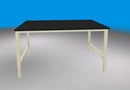 4 foot heavy duty with phenolic resin countertop (48"D x 48"L x 30"-36"H)--adjustable height