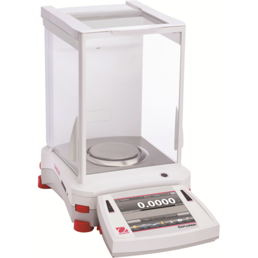 Ohaus EX124 or EX124/AD Explorer Analytical Balance (120g x 0.01mg) - Government Lab Enterprises