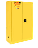 Securall A145 45 gallon Flammable Storage Cabinet with Self-Latch Hinged Doors - Government Lab Enterprises