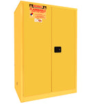 Securall A190 90 gallon Flammable Storage Cabinet with Self-Latch Hinged Doors - Government Lab Enterprises