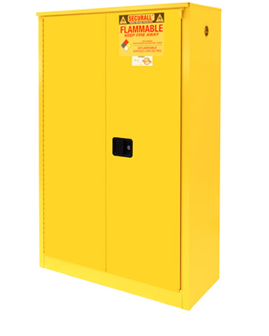 Securall A245 45 gallon Flammable Storage Cabinet with Sliding Doors - Government Lab Enterprises